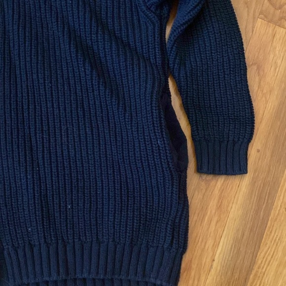 Current/Elliot Women’s Black Chunky Knit Cardigan Size 0 - Picture 3 of 7